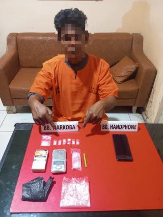 Ditangkap Satres Narkoba Polres Kampar, Pengedar Sabu Ini Ngaku Dapat Barang dari Pekanbaru